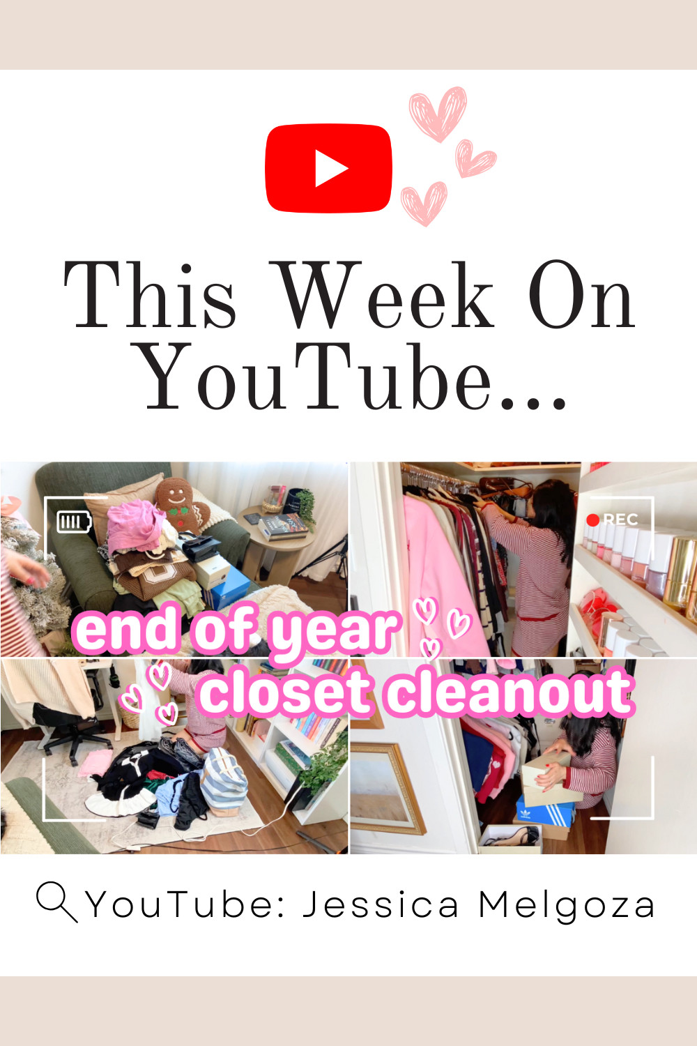 ✨ New video alert! ✨ My end-of-the-year closet cleanout video is live on YouTube!! 🎥 end of year closet cleanout vlog, closet clean out vlog, declutter closet video, wardrobe cleanout vlog, closet purge vlog, organizing my closet, fashion declutter, lifestyle vlog, youtube vlog content, productive day vlog, closet organization, wardrobe reset, seasonal closet edit, clothing declutter, minimal wardrobe reset, fashion cleanout, closet overhaul, editing my wardrobe, closet refresh ideas, productive lifestyle vlog, cozy productivity vlog, reset routine, end of year reset, decluttering aesthetic, realistic lifestyle vlog, clean girl lifestyle, intentional living, aesthetic youtube vlog  

 #LTKdayinmylife #LTKootd #LTKvlog
