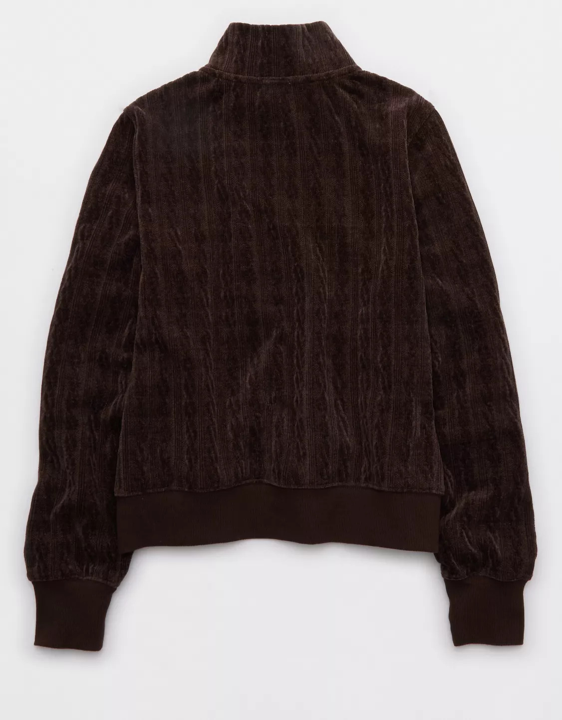 OFFLINE By Aerie Cable Lounge Full Zip | Aerie