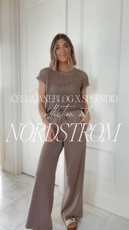 My spring splendid collection now available at Nordstrom!
I'm wearing size small in the tops - fit tts
I'm wearing size xs in pants - I sized down one size 
Shorts fit tts wearing size small 
