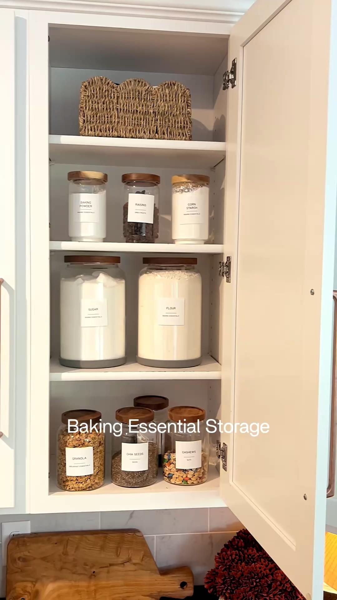 Keeping all my baking staples in clear jars makes it so much easier to see what I have and refill when needed.


#LTKdayinmylife #LTKmomlife #LTKHome