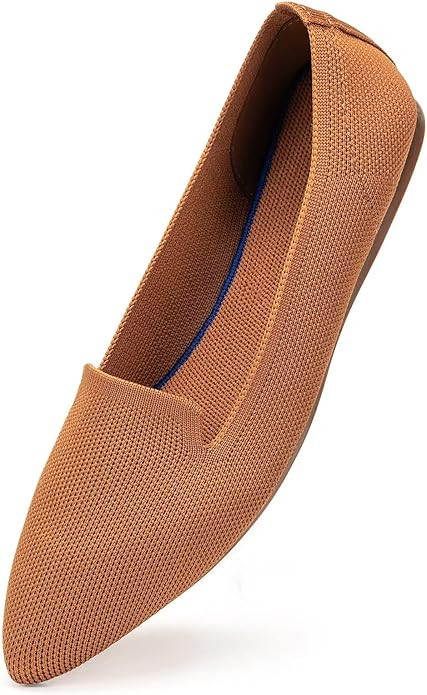 Frank Mully Women's Casual Loafer Flats Slip On Loafer Shoes Comfortable Knit Flat Shoes Classics... | Amazon (US)