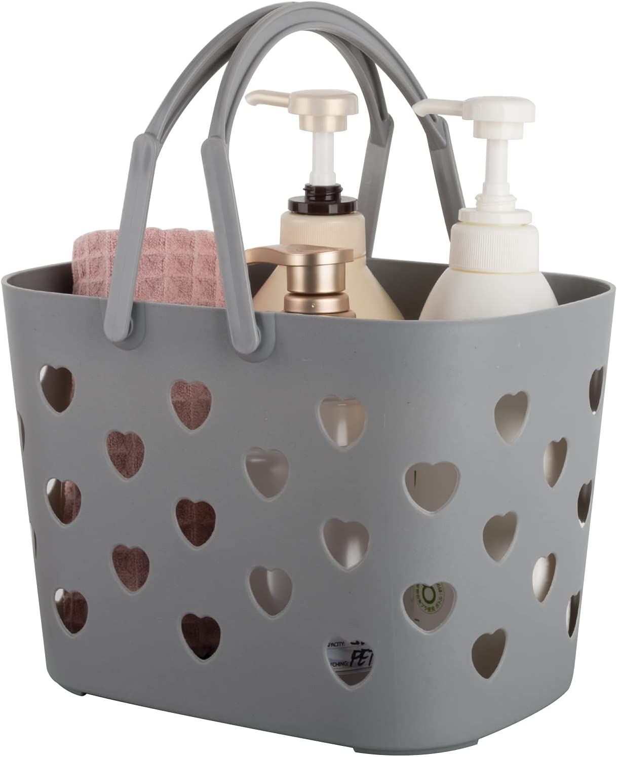 Anyoifax Portable Shower Caddy Tote Plastic Storage Basket with Handle Box Organizer Bin for Bath... | Amazon (US)