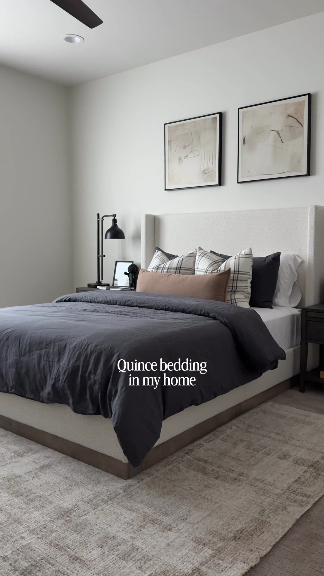 @Quince has my favorite bedding! I just updated Jaocb’s bedroom with the most incredible charcoal duvet cover set, and my bamboo sheets are back in stock in Nightfall!! 

This bedding is ethically sourced, the highest quality, and the prices make total sense compared to other retailers with luxury bedding. 

Forever fan. ✨

#quincepartner @Quince 
#ad

#LTKHome