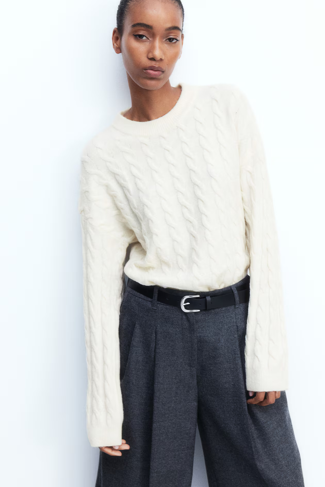 Cable-Knit Sweater | H&M (US + CA)