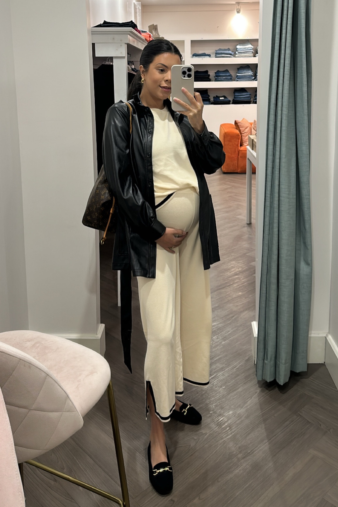 Day 4 | FOLLOW for more bump style & relatable pregnancy journey 🫶🏽 | SAVE for later ✨ | 30 Days of Styling The Bump - Fall Outfits Edition 🍂

I promise you, you don’t have to sacrifice comfort for stylish pregnancy outfits and I’m going to show you how! 

This two-piece set is an amazon clothing find I’m so happy about and will definitely be wearing as a post-pregnancy outfit! It’s so cute for lounging, but also looks so good when you’re out-and-about. It’s a tiny bit see-through, but fine with nude undergarments! This is an easy every day look and perfect for taking it from day to night just by switching up the shoes and jacket! Plus, I love how because it’s a set, we can style it more ways with other pieces 🙌🏽

These are all non-maternity maternity clothes I’m wearing, because I love avoiding maternity clothes as much as possible for pieces I can wear post-pregnancy! I’m 26 weeks pregnant, hitting 27 weeks tomorrow and my 26 weeks pregnant bump style has been comfort meets cozy fall vibes for most day to day! We’re going to spend 30 days styling this growing baby bump from comfy and cute style all the way to dressy pregnancy outfits for those special occasions you need fall outfit inspo for!

I’m wearing a size Medium and you can shop these fall outfit pieces to style the bump from my Liketoknow.It - linked! 

-

#pregnant #pregnancydiary #pregnantbelly #pregnancyfashion #pregnancystyle #pregnantstyle #ootd #outfitinspiration #outfitinspo #fallfashion #fallstyle #stylethebump #falloutfits #fallfashiontrends #maternityfashion #bumpstyle #bumpfashion #fallclothing #25weekspregnant #25weeks #28weekspregnant #thirdtrimester #thirdtrimesterproblems #pregnancyoutfit #bumpfriendly #maternitystyle #amazonfinds #amazonfashion  

-

Styling the bump | bump style | maternity style fashion | fall outfit inspo | outfit inspiration | pregnancy outfits | pregnant style | pregnancy style | baby bump | third trimester pregnancy | maternity outfits | fall outfits | Amazon fashion finds



#LTKbump #LTKstyletip #LTKSeasonal