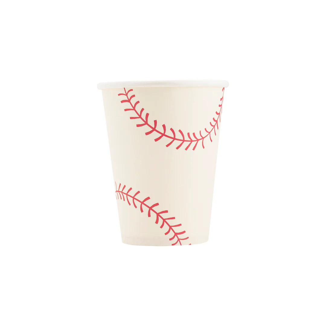 Baseball Paper Cups | My Mind's Eye