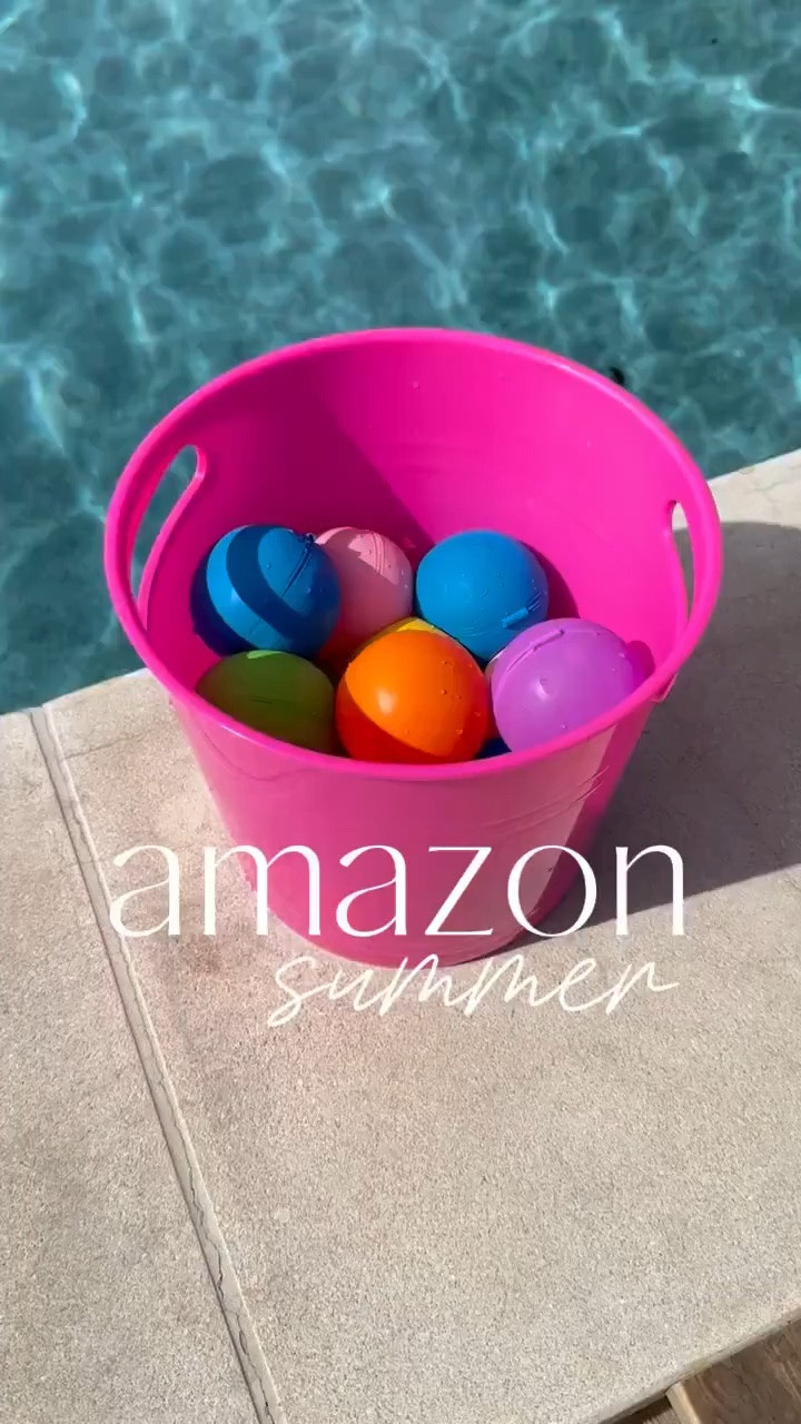 Amazon summer must have! These reuseable, refillable, eco friendly, mess free water balloons are everything! My girls love playing with these! Highly recommend!!
Amazon find for kids…Great for summer parties and get togethers!
#LTKFindsUnder50
#LTKSwim #LTKSeasonal #LTKKids #LTKTravel #LTKmomlife