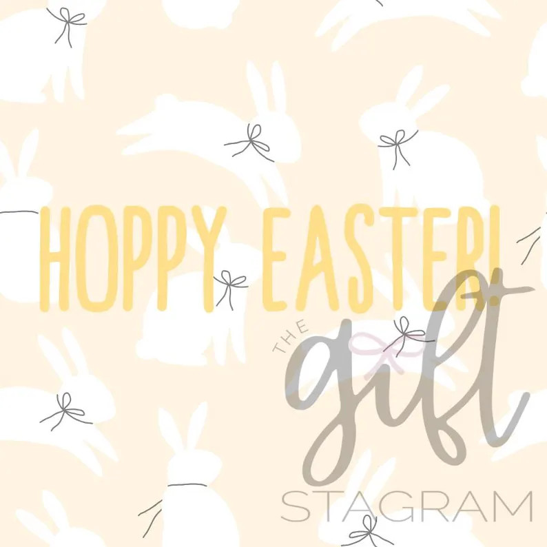 Hoppy Easter Gift Tag | DIGITAL DOWNLOAD | Easter Gift Tag | Printable Tag - Etsy | Etsy (US)