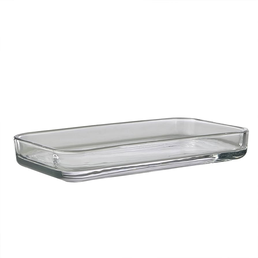 SKL Home Vern Yip Lincoln Vanity Tray, Clear | Amazon (US)