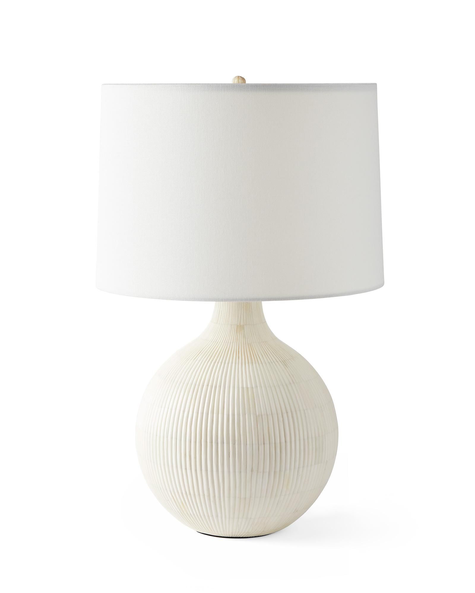 Irving Bone Inlay Table Lamp | Serena and Lily