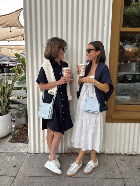 Mom + daughter outfits. 40 + 71 years old.
Bags are 10% off with code MCMITSYBITSY 

#LTKover40