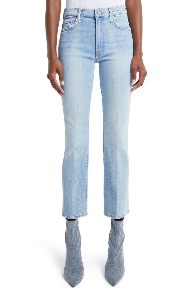MOTHER The Insider High Waist Ankle Bootcut Jeans (Zapped) | Nordstrom | Nordstrom