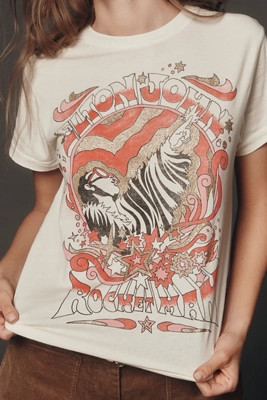 Letluv Elton John Graphic Tee | Anthropologie (US)