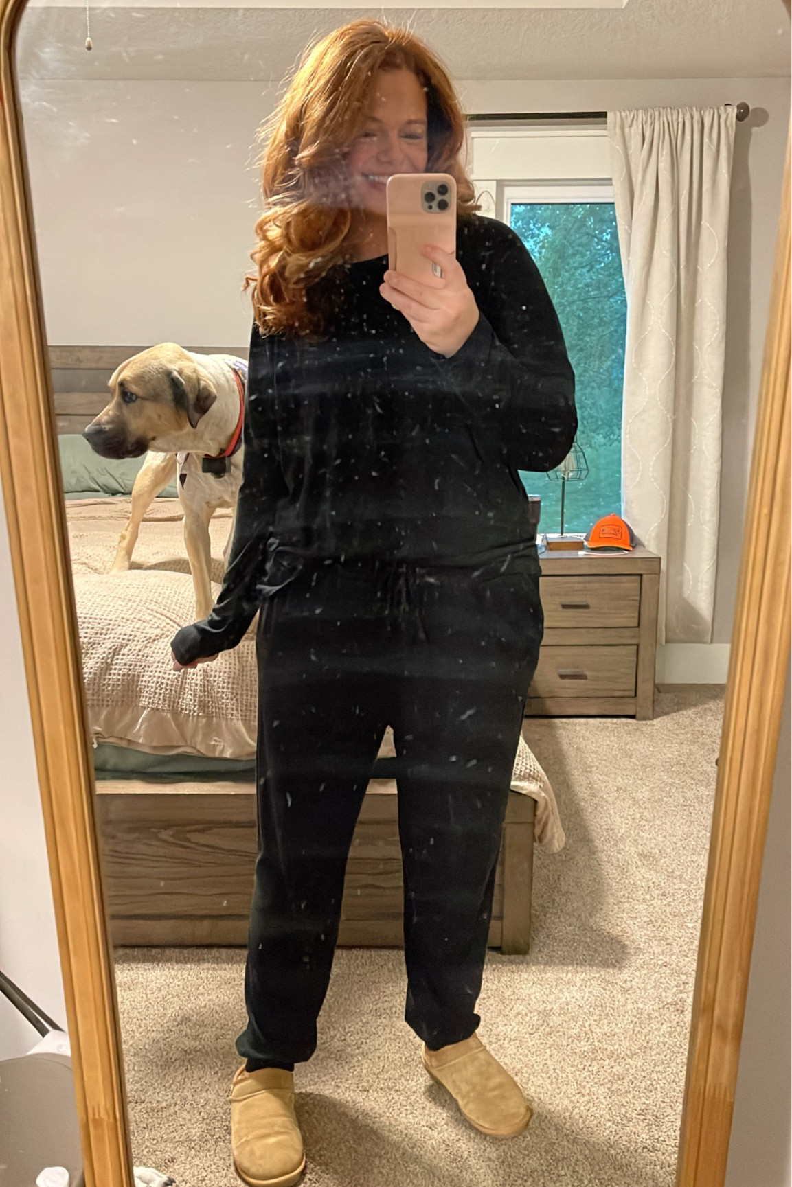 Fall outfit, lounge set, uggs, comfy casual

#LTKfindsunder50 #LTKstyletip #LTKmidsize