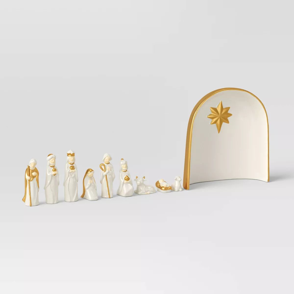 Ceramic Nativity Set Ivory - Threshold™ | Target