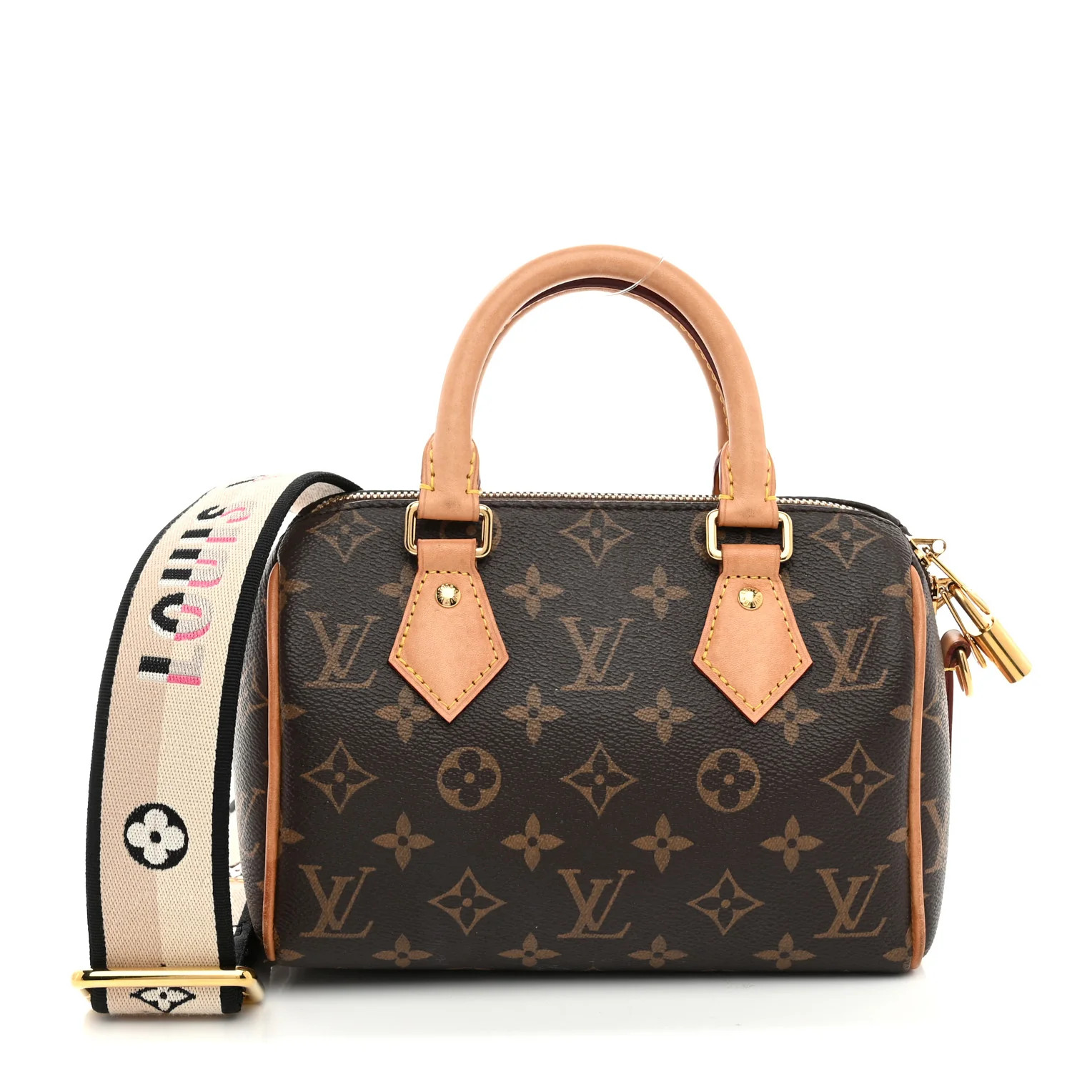 Monogram Speedy Bandouliere 20 Black | FASHIONPHILE (US)