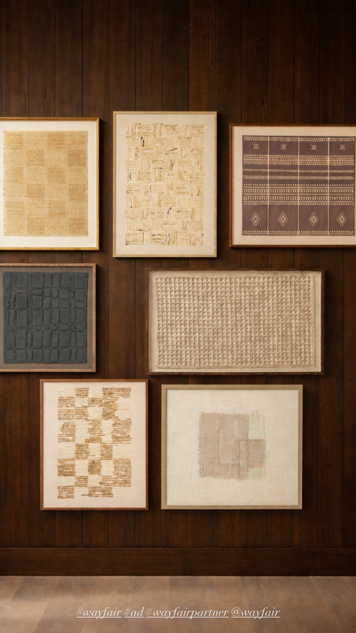 NEW textured wall arts😍 @wayfair 

#wayfair #wayfairpartner #ad

#LTKOver40 #LTKHome #LTKU