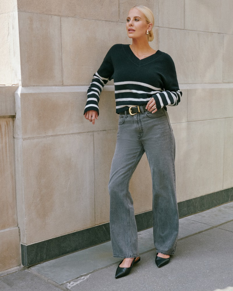 High Rise Loose Jean | Abercrombie & Fitch (US)