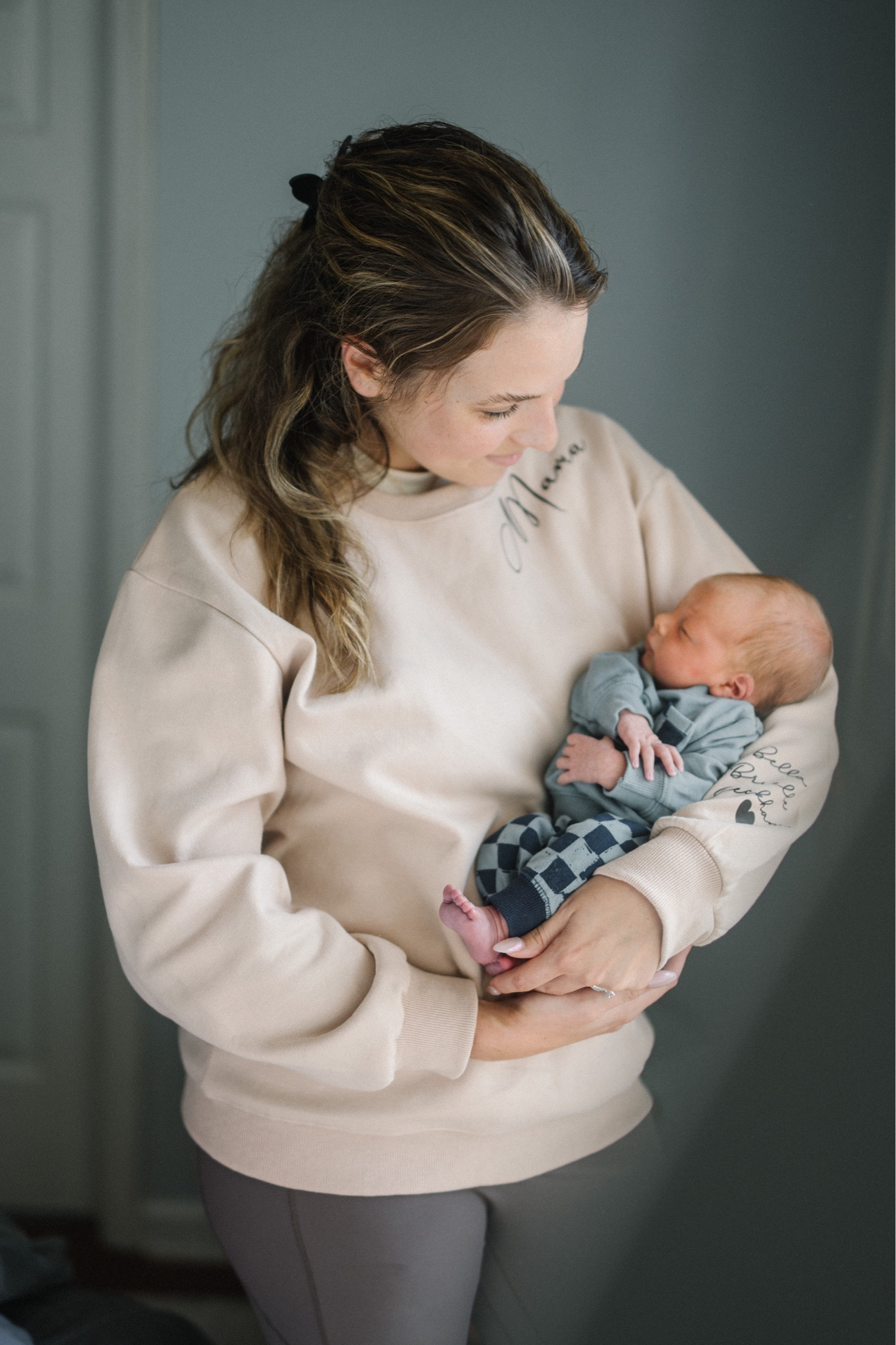This Mama custom sweatshirt with our kids names on the sleeve was the perfect gift from my husband 

#LTKbaby #LTKfamily #LTKGiftGuide