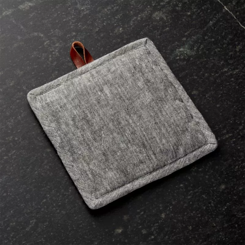 Chambray Grey Pot Holder + Reviews