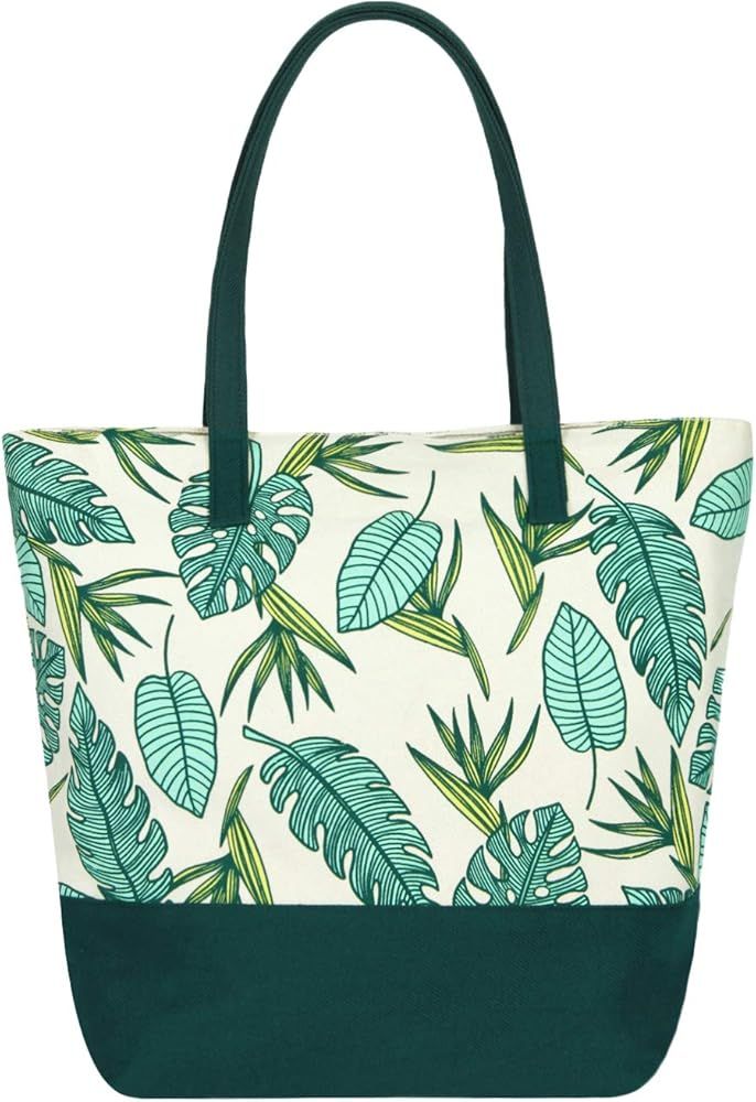 EcoRight Organic Cotton Tote Bag for Women | Canvas Hand bags for Travel, Work | Amazon (US)