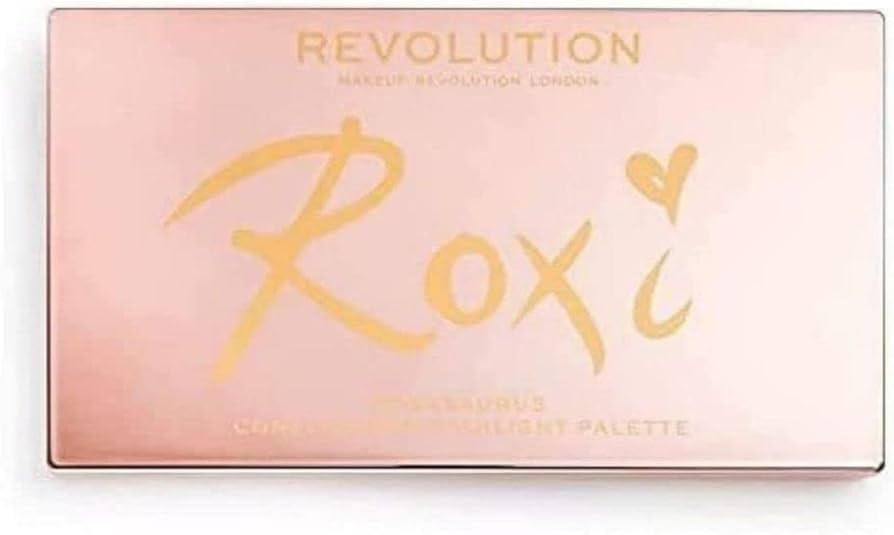 Makeup Revolution X Roxxsaurus Highlighter & Contour Palette, Sculpt, Define & Illuminating Makeu... | Amazon (US)