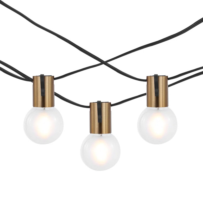 Walling Outdoor 10 - Bulb 120'' Plug-in String Light | Wayfair North America
