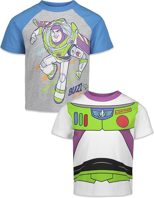 Disney Boys' 2-Pack Short Sleeve T-Shirts for Baby & Kids | Amazon (US)