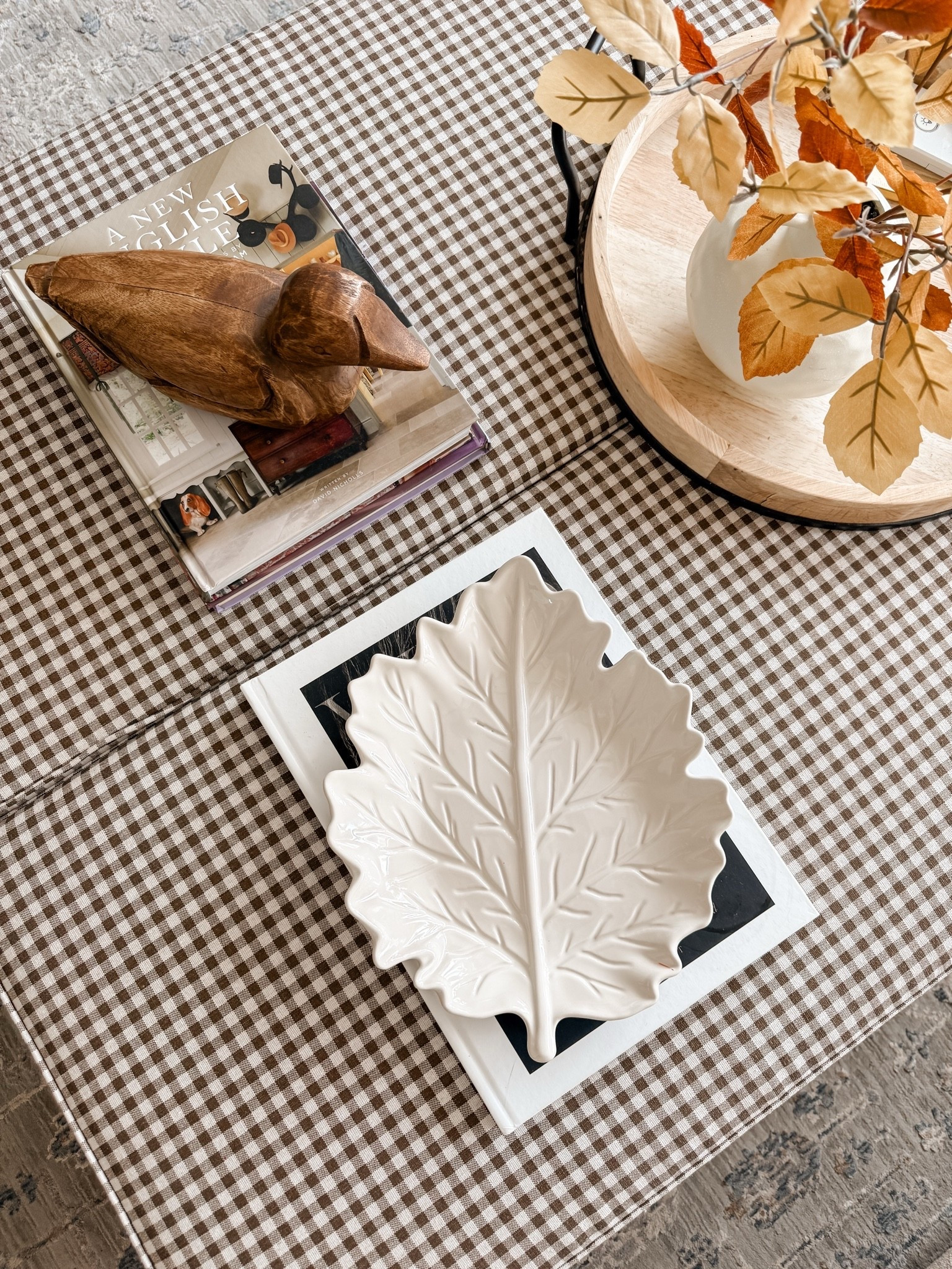 Love this $10 leaf plate from Walmart! Looks like pottery barn. 
Fall decor, fall decorating, Sarah Joy

#LTKSaleAlert #LTKHome
