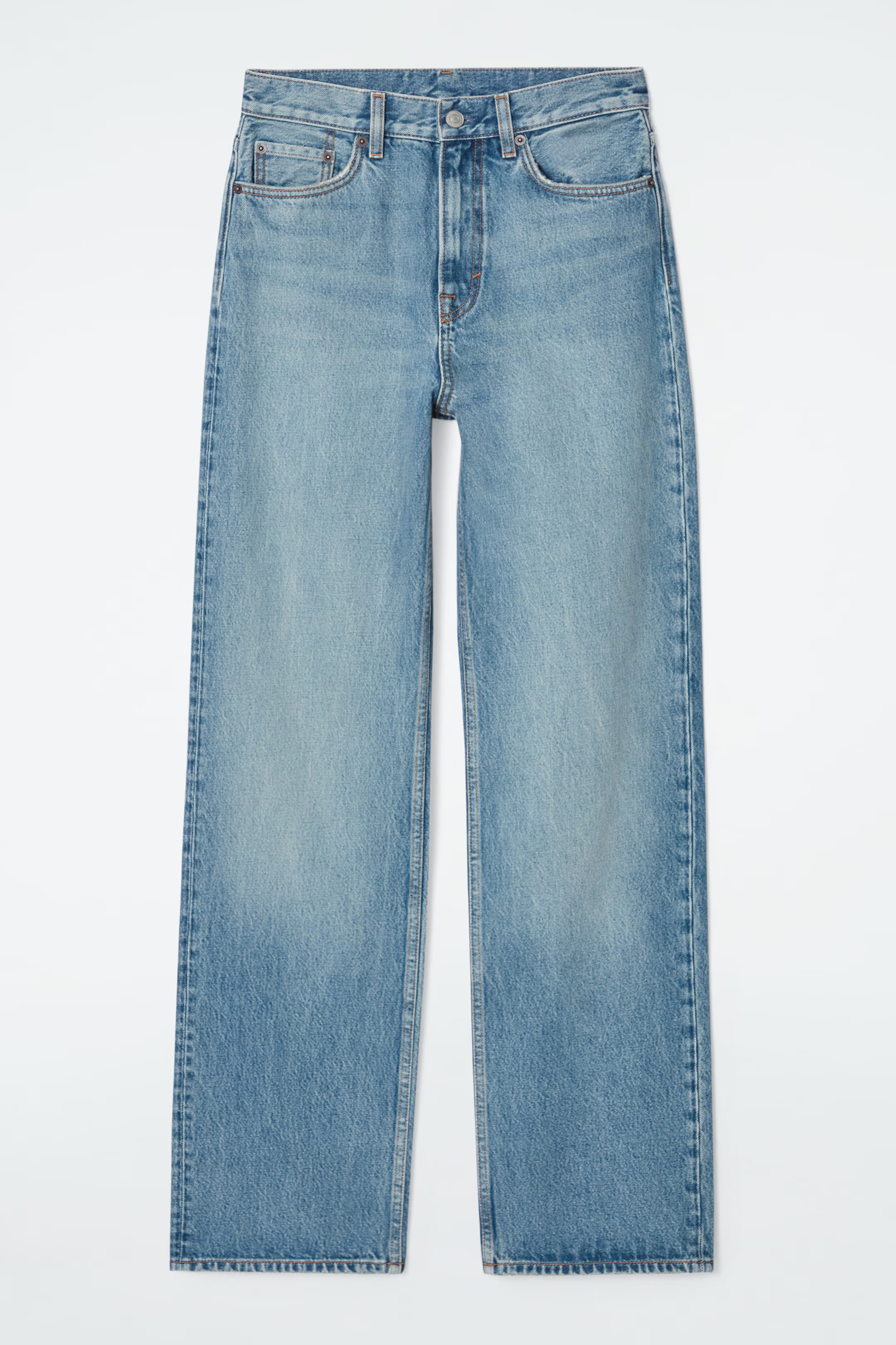 COLUMN STRAIGHT-LEG JEANS - LIGHT BLUE | COS | COS UK