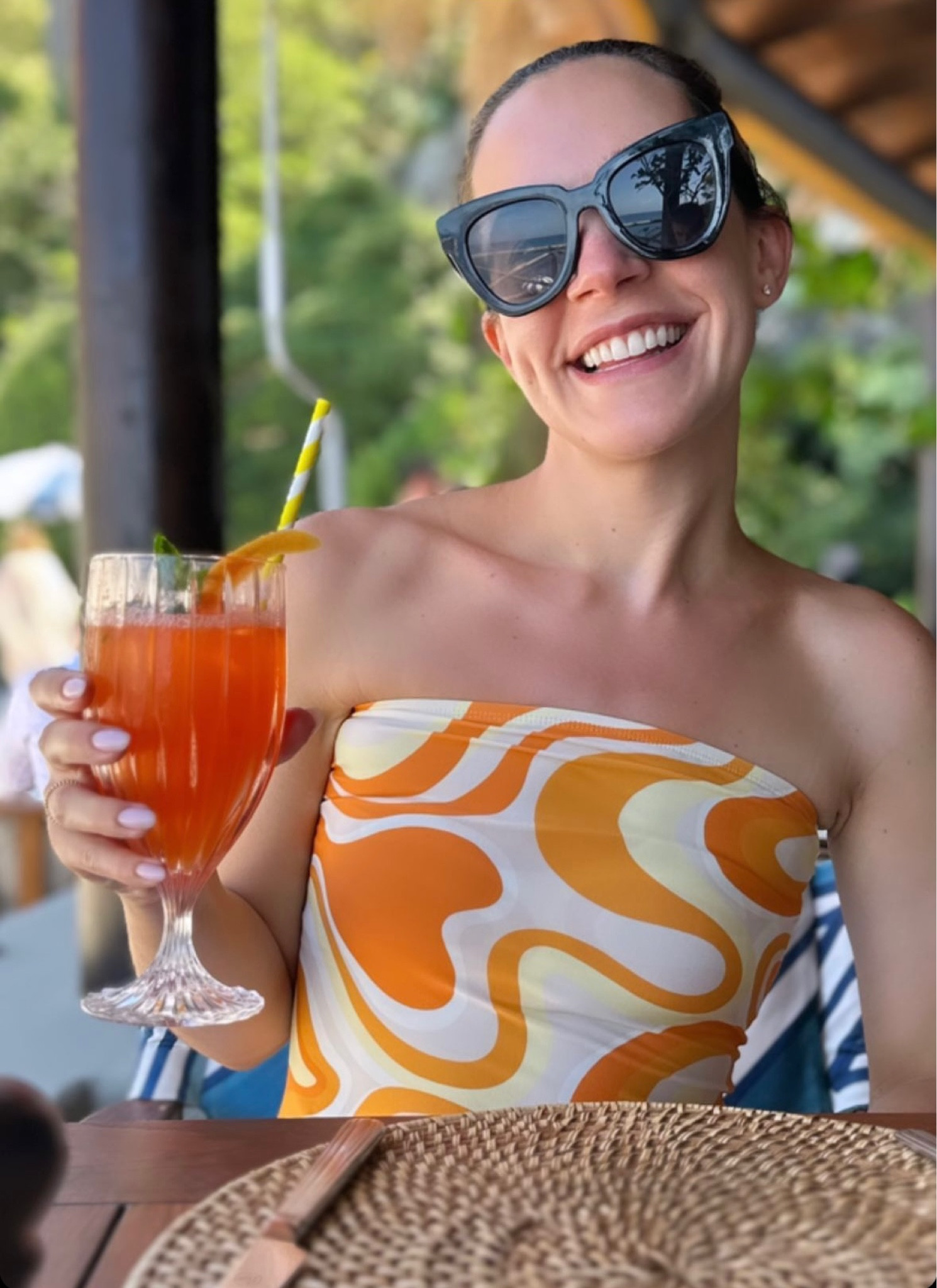 orange and white bikini and set for Italian honeymoon 

#LTKeurope #LTKswim #LTKstyletip