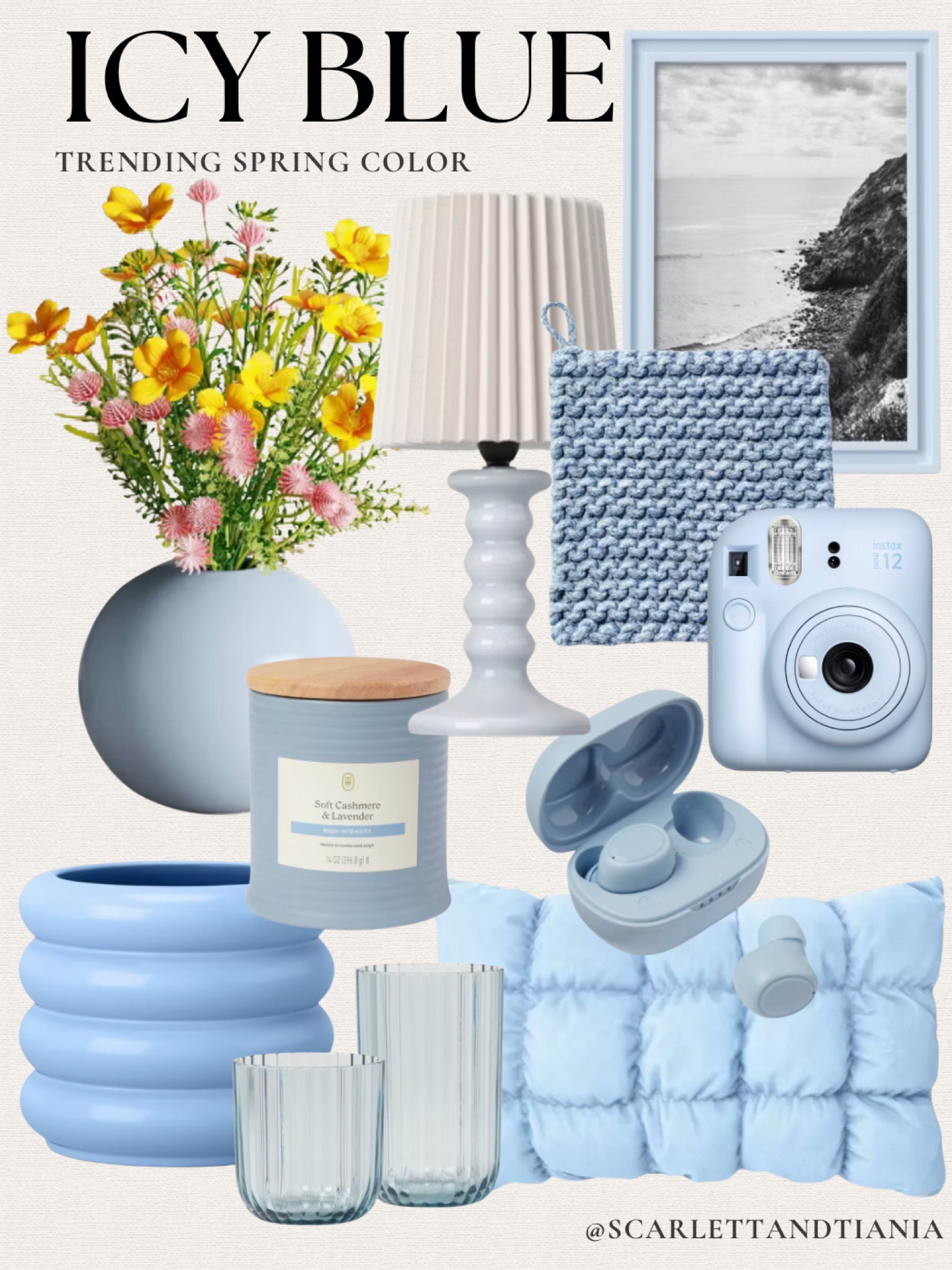 This trending icy blue color is so pretty!!

Spring trends // trending colors // trend // icy blue // baby blue // home decor // target finds // spring 2025 trends 

#LTKHome #LTKFindsUnder50 #LTKSeasonal
