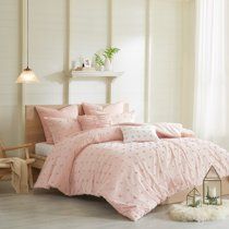 Home Essence Apartment Cotton Jacquard Ivory 5-Piece Comforter Set, Twin/Twin XL | Walmart (US)
