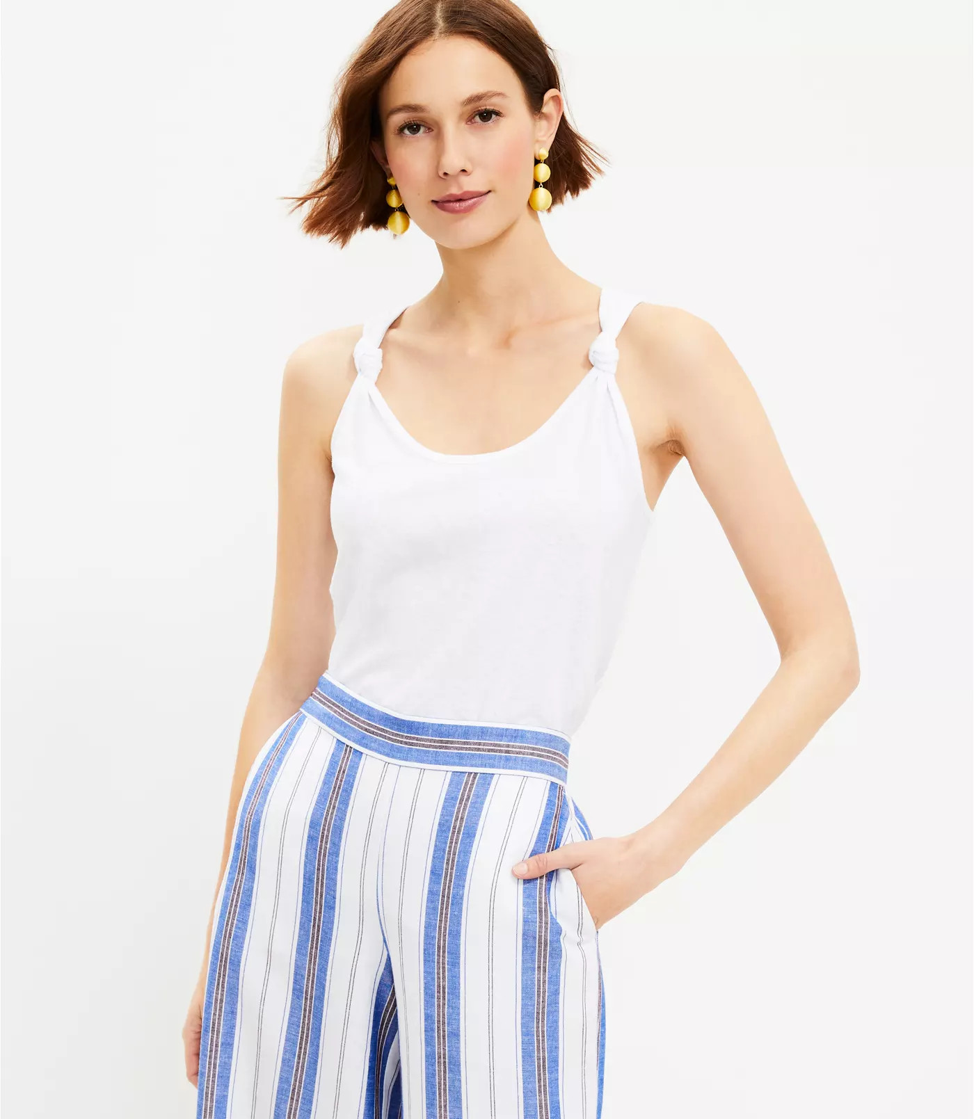 Knotted Tank Top | LOFT | LOFT