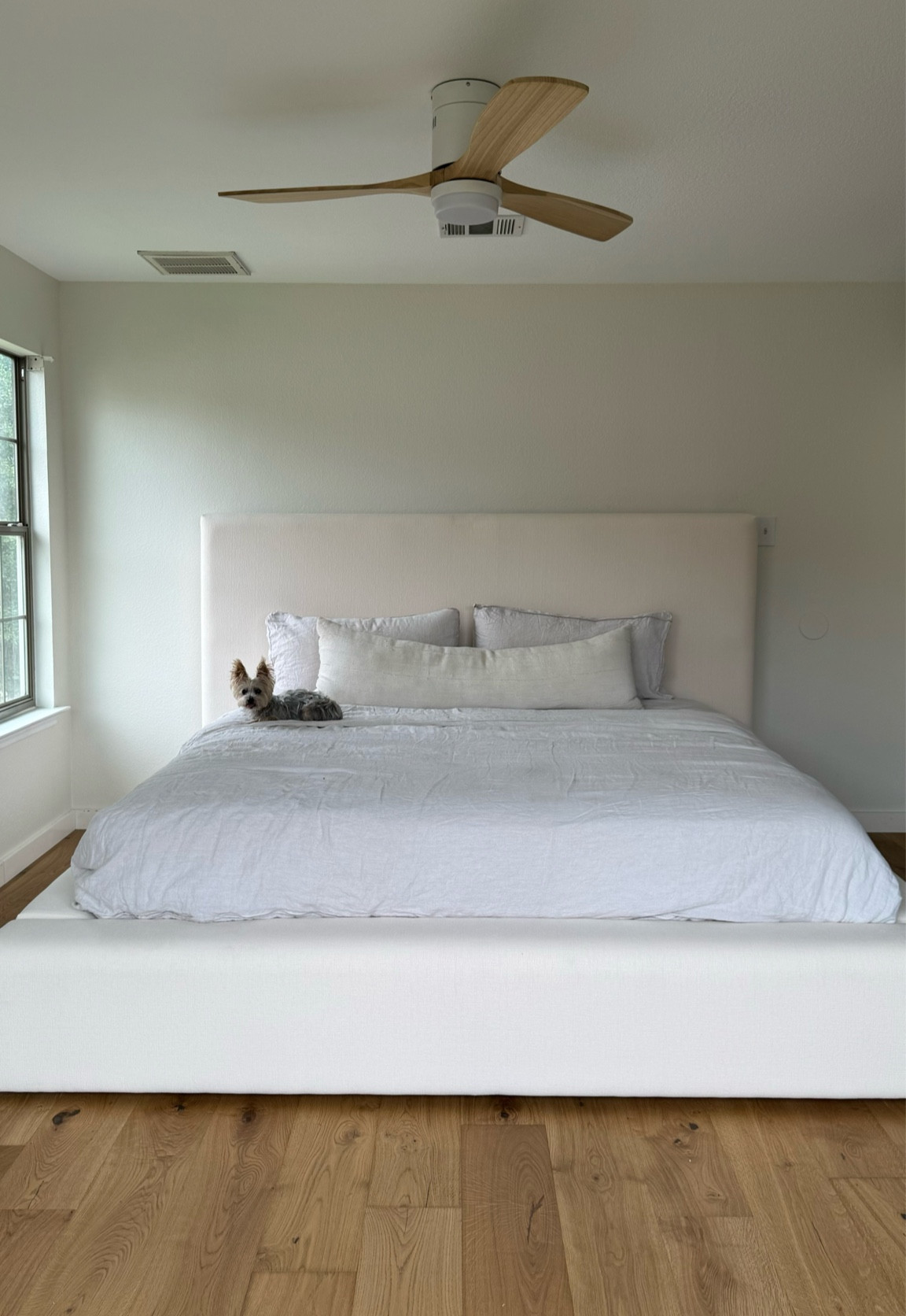 I’m unable to link the bed frame so I linked similar. Mine is from Living Spaces, it’s the Porto King Upholstered Bed in the custom fabric Heavenly Oyster 🦪🤍 I also linked my bedding! 

#LTKhome #LTKSeasonal #LTKstyletip