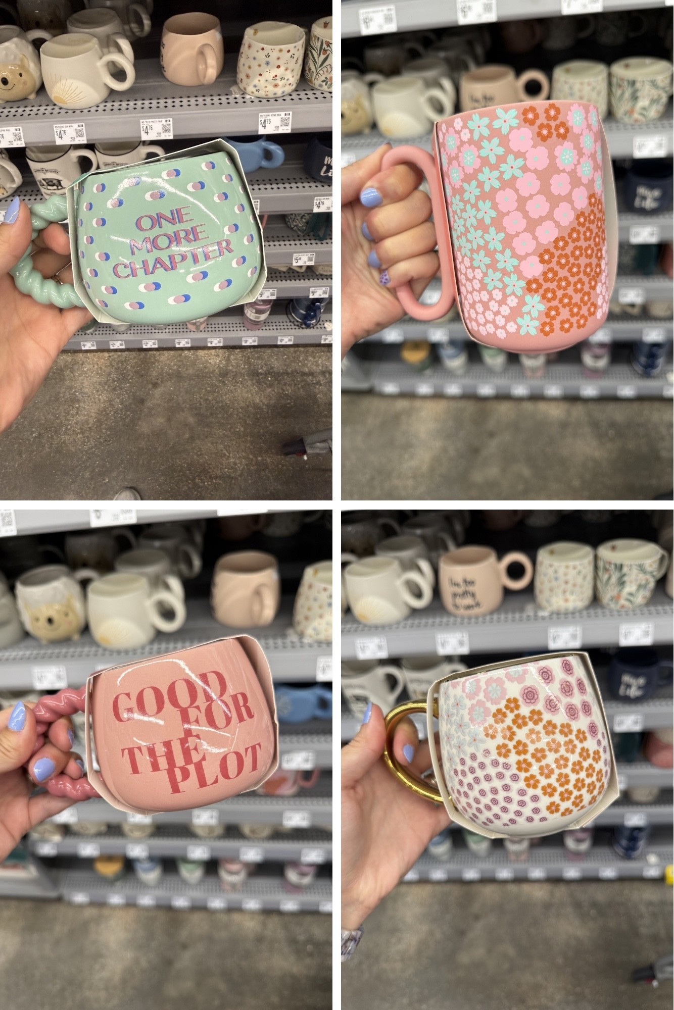 Cute coffee mugs🩷 I love the one with the extra long handle!

Coffee mug | book reader | coffee cup

#LTKHome #LTKfoodie #LTKMothersDay