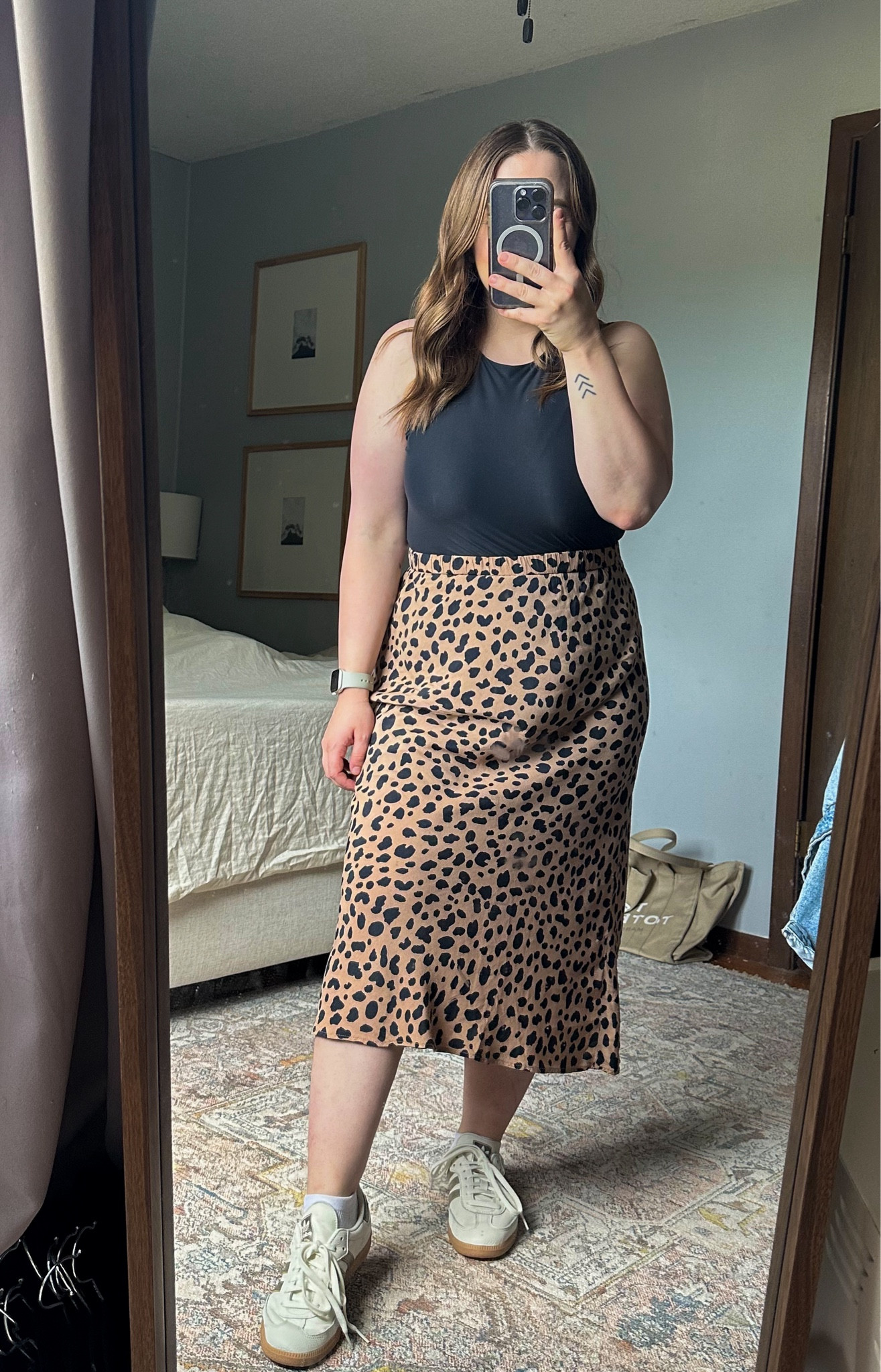 So excited leopard is trending this fall!! 
This skirt is a few years old from Gap, but linking similar! 

Leopard print midi skirt
Leopard print 
Animal print 
Midsize style 
Postpartum style 
Mom style 
Mom fall outfit 


#LTKFindsUnder100 #LTKMidsize #LTKStyleTip