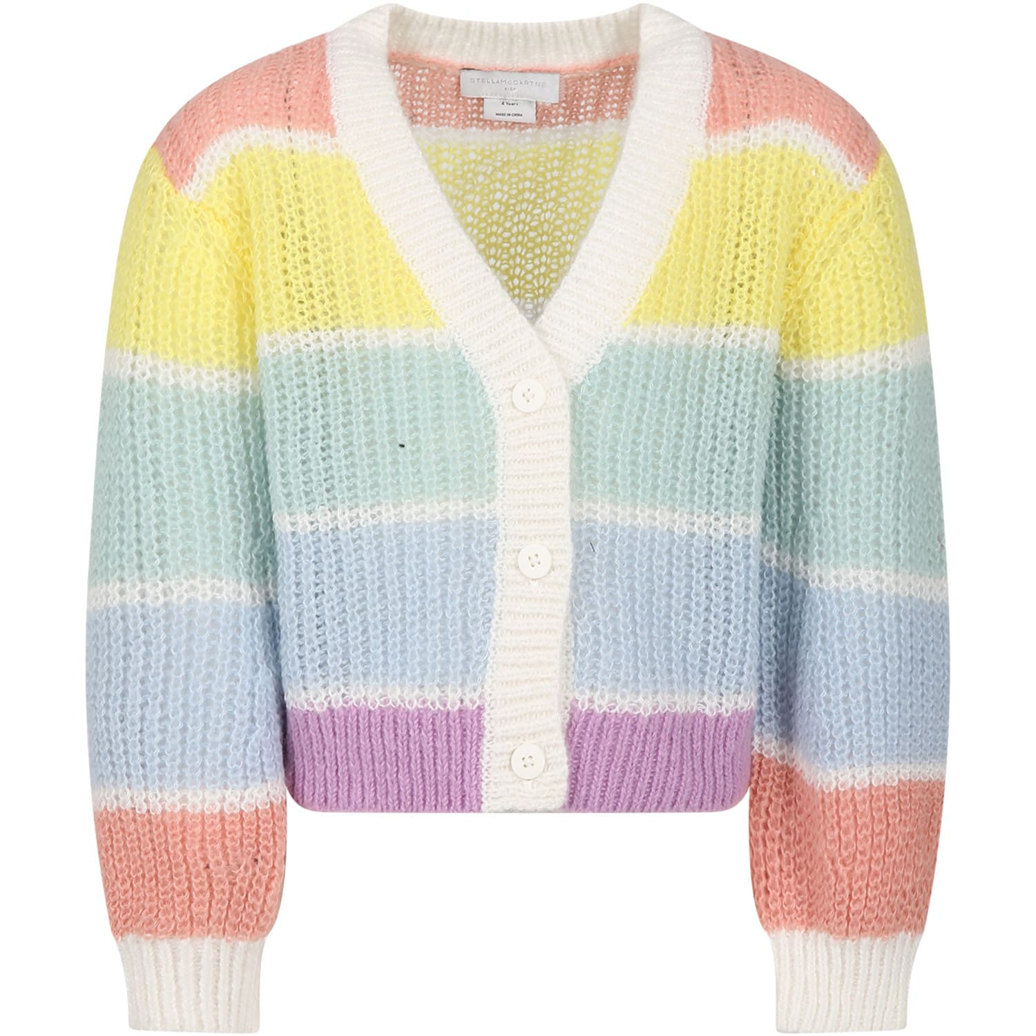 Stella McCartney Kids Multicolor Cardigan For Girl | Italist.com US
