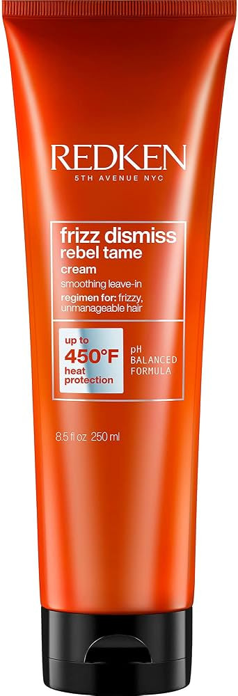 Redken Frizz Dismiss Rebel Tame Heat Protective Leave-In Cream | For Frizzy Hair | Protects Hair ... | Amazon (US)