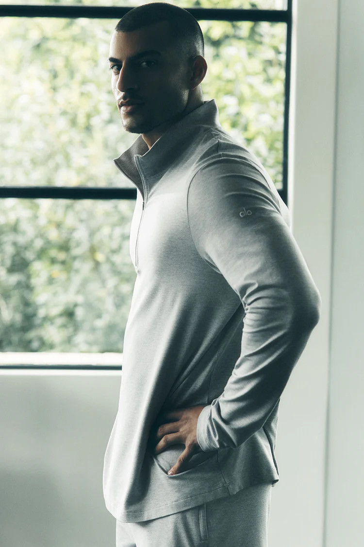 Conquer 1/4 Zip Reform Long Sleeve | Alo Yoga (US)