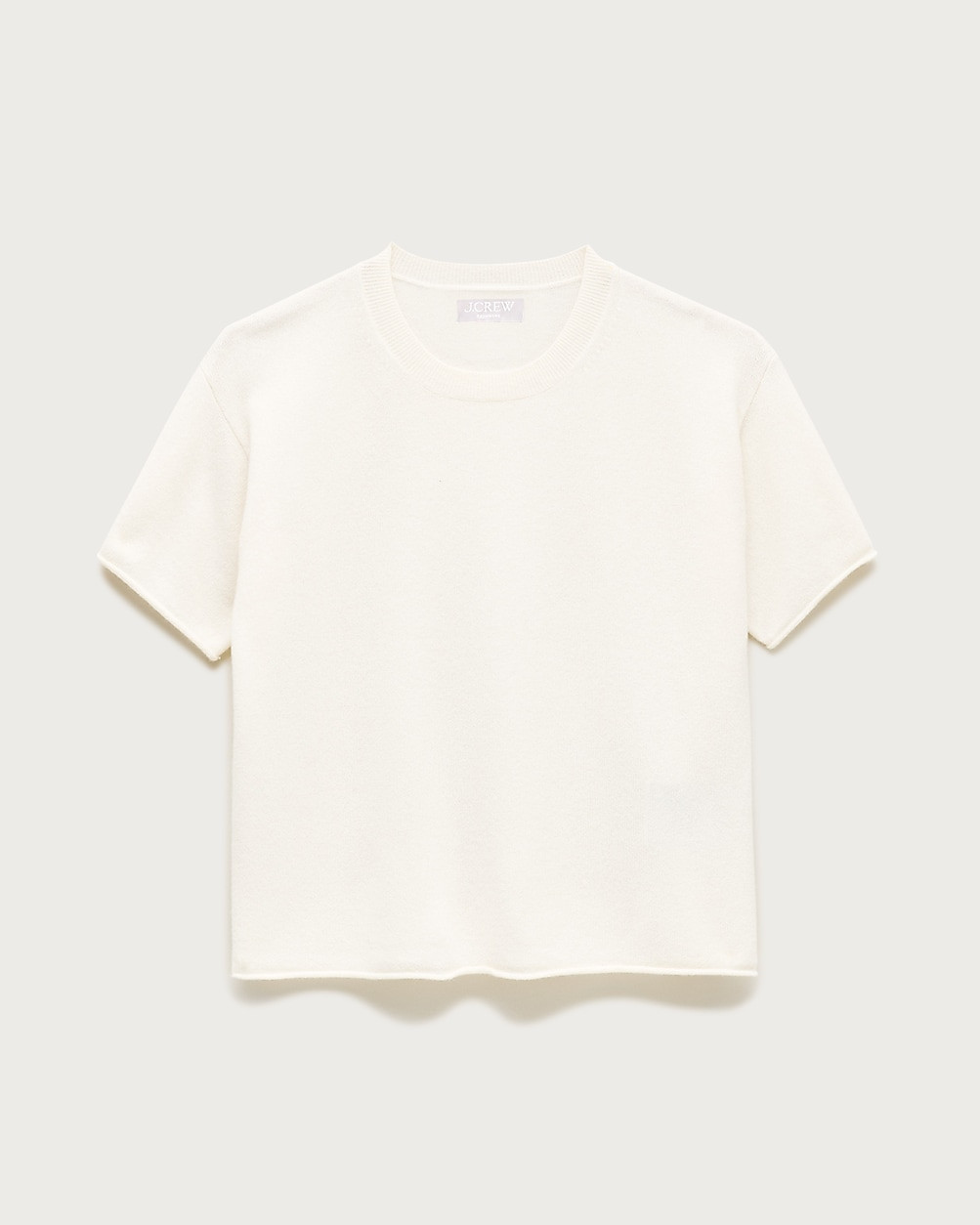 Cashmere relaxed T-shirt | J. Crew US
