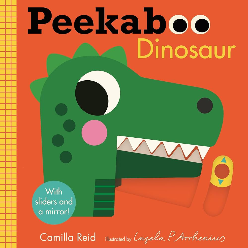 Peekaboo: Dinosaur: (An Interactive Board Book for Babies & Toddlers with Mirror & Sliders to Pus... | Amazon (US)