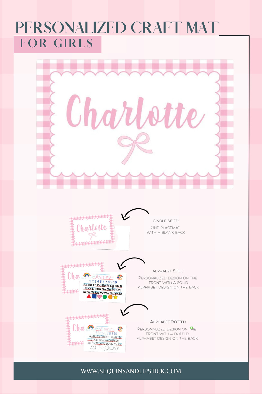Make crafting even more fun with a personalized craft mat featuring your child's name! Perfect for coloring, painting, playdough, homeschooling, and everyday creativity. A sweet personalized gift for birthdays, holidays, or back-to-school. 💕✨ 

 #LTKKids