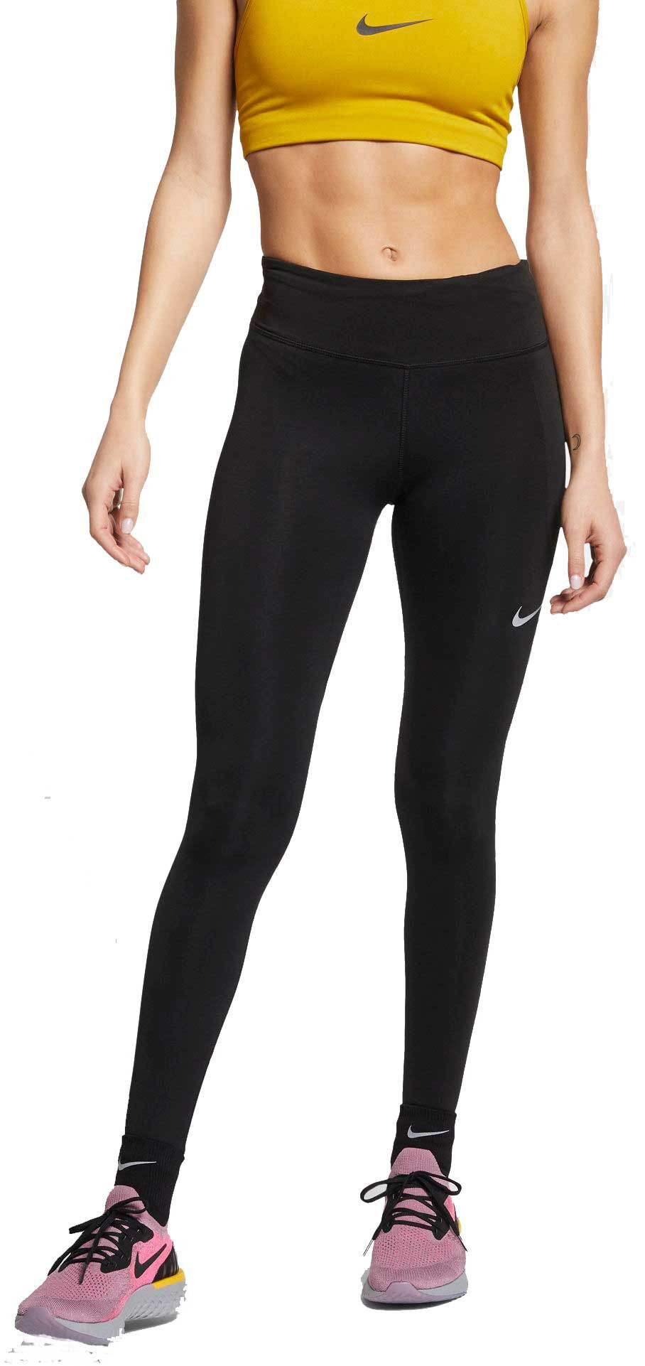 Nike Women's Fast Running Tights, XL, Black | Dick's Sporting Goods