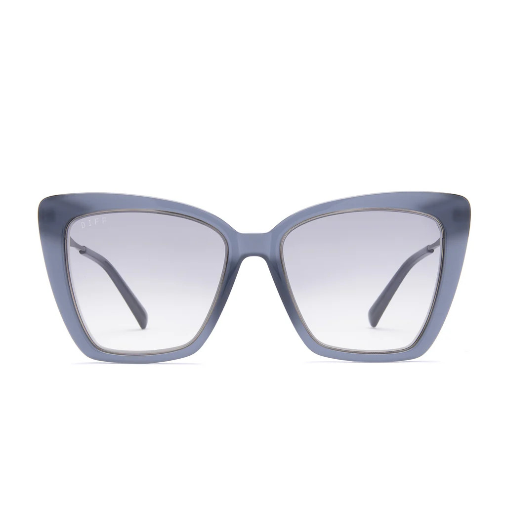 BECKY IV - HAZY SAPPHIRE + BLUE GRADIENT | DIFF Eyewear