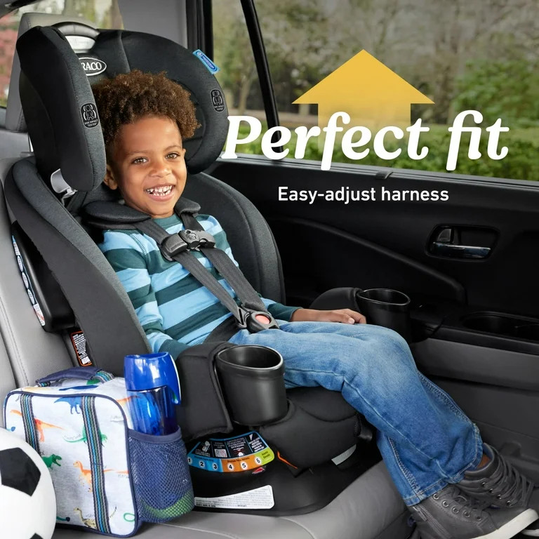 Graco TrioGrow SnugLock 3-in-1 Car Seat, Warren, Black | Walmart (US)