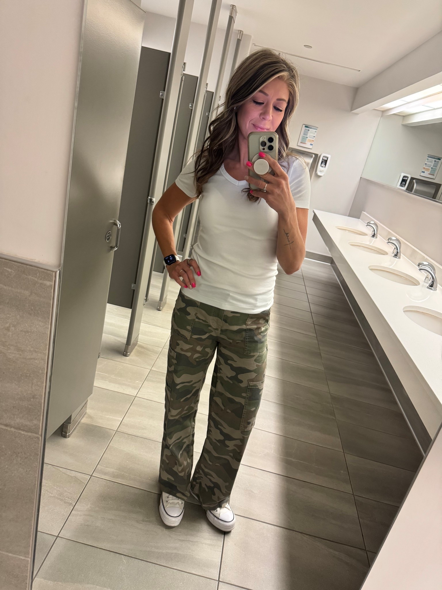 Casual office OOTD! 
For reference, I’m 5’6”, 135#. Wearing a small in both the top & bottoms  

#LTKOver40 #LTKootd