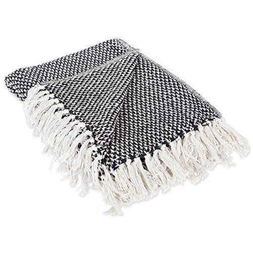 DII 100% Cotton Basket Weave Throw for Indoor/Outdoor Use Camping Bbq's Beaches Everyday Blanket, 50 | Amazon (US)