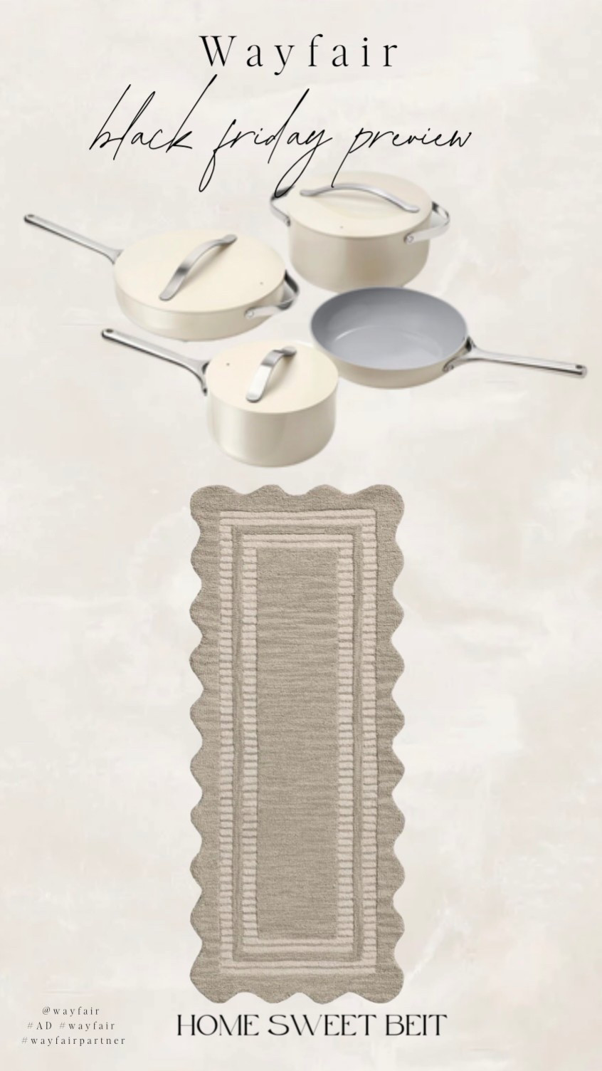 Wayfair's Black Friday preview is here, and I’m sharing my top picks that I’ve been eyeing! 

Plus, with @Wayfair's fast and free shipping over $35, it's the perfect time to start grabbing gifts and holiday decor. Lots of good finds up to 70% off! My caraway set is perfect for all the cooking I will be doing for the holidays! 

Check them out in my stories and on my LTK shop!

#Ad, #Wayfair WayfairPartner #liketkit @shop.Itk



#LTKStyleTip #LTKHome #LTKSaleAlert