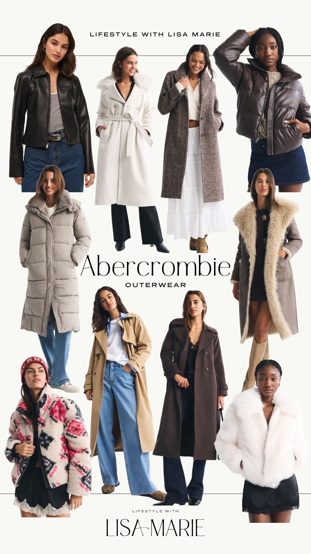 Abercrombie outerwear new arrivals. Winter coats and jackets. Puffer coat. Trench. Shearling. Sherpa. Faux leather.


#LTKGiftGuide #LTKWorkwear #LTKSeasonal
